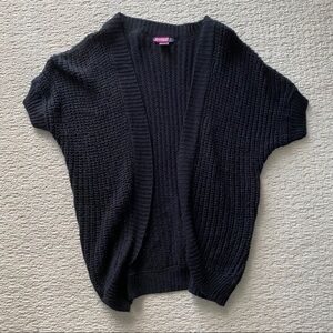 SayWhat Black Knit Cardigan